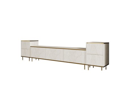 HANAH HOME TV polica Imaj Travertine