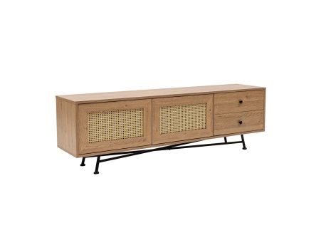 HANAH HOME TV polica Nala 18 Natural