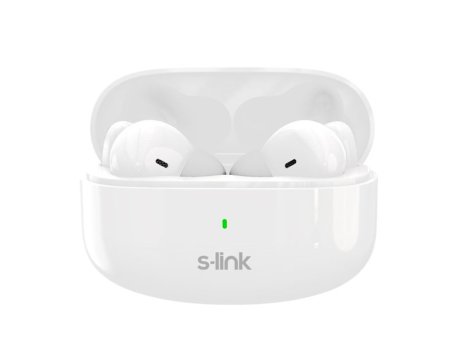 S-LINK Bluetooth slušalice SL-TWS08, bela