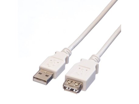 Secomp USB2.0 A-A M/F beige 3.0m produžni kabl