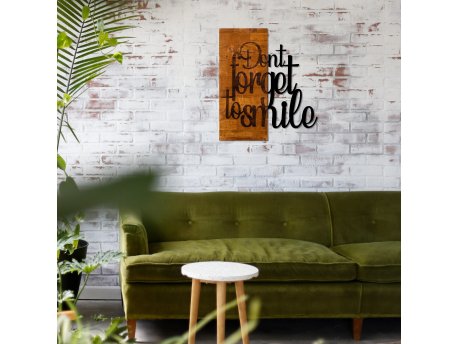 WALLXPERT Zidna dekoracija Dont Forget To Smile (899SKL1335)