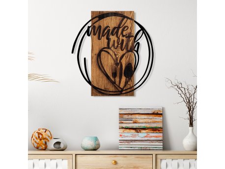 WALLXPERT Zidna dekoracija Made With Love