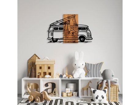 WALLXPERT Zidna dekoracija Caravan Holiday 379