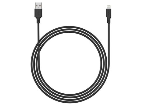 YENKEE YCU 615BK Silic USB A - MFI Lightning Kabl za punjenje