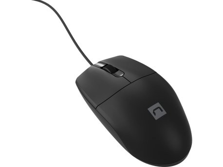 NATEC RUFF 2, USB optički miš, crni, 1.5m (NMY-1987)