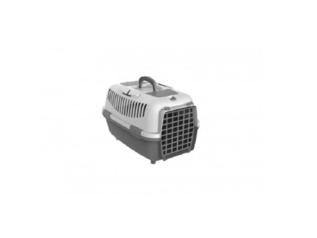 PETMAX Transporter nomade 3 svetlo sivi