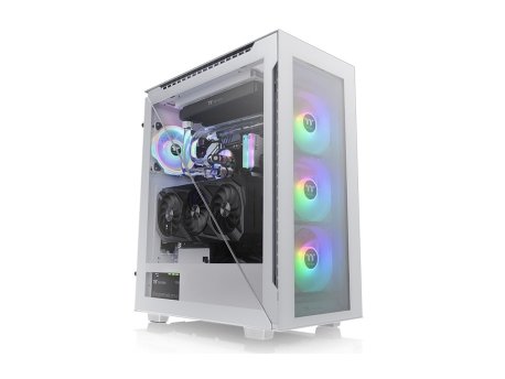ZEUS AMD Ryzen 7 7700X/TH240/B650E/DDR5 32GB/M.2 1TB/RTX 4060 8GB DDR6/TT Divider 500 Snow+GF1 750W