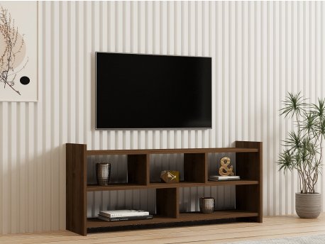 HANAH HOME TV polica Pera Walnut