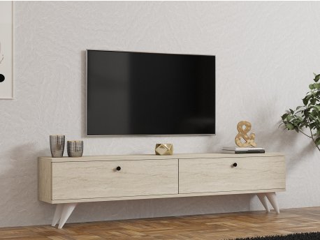 HANAH HOME TV polica Paris Travertine