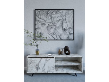 HANAH HOME TV polica Maku Ephesus Marble