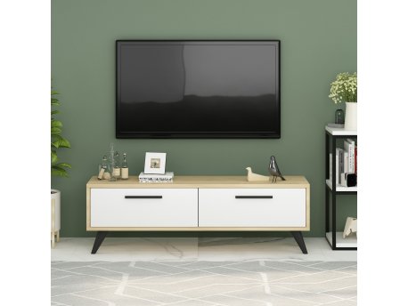HANAH HOME TV polica Melisa Sapphire White