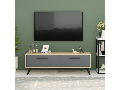 HANAH HOME TV polica Melisa Sapphire Anthracite