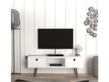 HANAH HOME TV polica Moda White