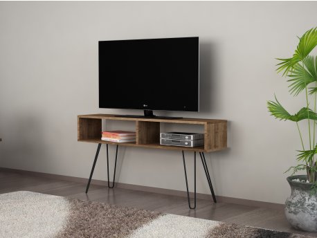 HANAH HOME TV polica Alya - Walnut