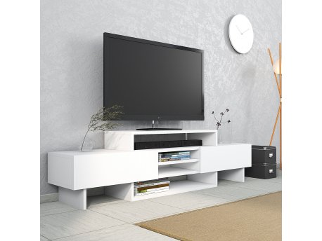 HANAH HOME TV polica Ozde TV Stand White