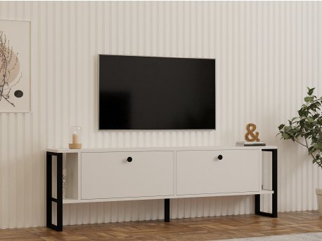 HANAH HOME TV polica Ahu White