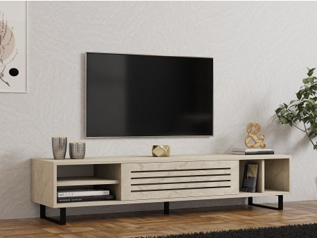 HANAH HOME TV polica Safir Travertine