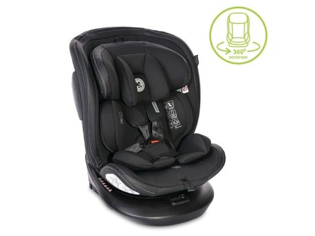 LORELLI BERTONI Autosedište Aviator I-Size Isofix 40-150cm Black Jasper