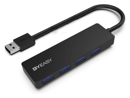 E-GREEN USB 3.0 - HUB 4port USB 3.0 crni