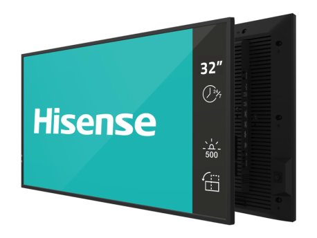 Hisense 32” 32DM66D FHD 500 nita Digital Signage Display - 24/7 Operation