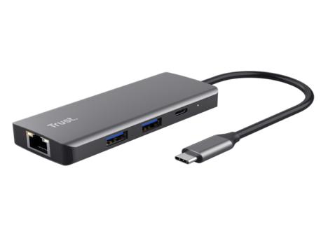 TRUST DALYX 6-in-1 Multiport USB-C Adapter (24968)