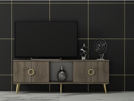 HANAH HOME TV polica Cey Walnut