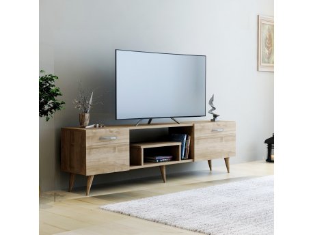 HANAH HOME TV polica Irma Walnut