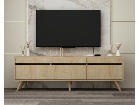 HANAH HOME TV polica River Sapphire Oak