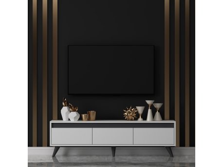 HANAH HOME TV polica Century White