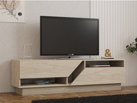 HANAH HOME TV polica Koza Travertine