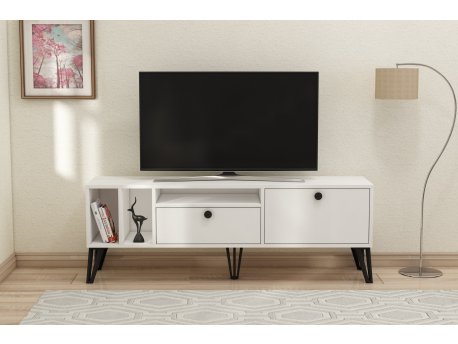 HANAH HOME TV polica Aris White