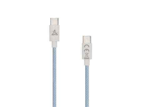S BOX 60W kabl za punjač USB-C na USB-C plavi