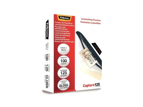 FELLOWES Folija za plastifikaciju 5306302 - 54x86mm 125 mic