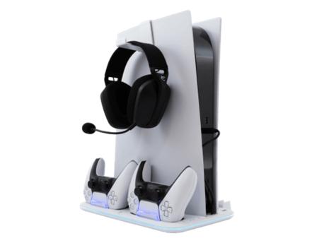 WHITE SHARK PS5 Kimura 2 Hladnjak i dock za punjenje dva PS5 kontrolera