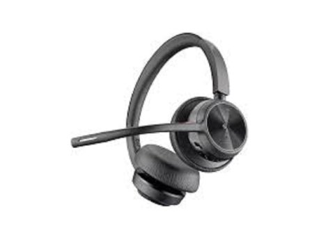 Poly Voyager 4320 Microsoft Teams Certified USB-C Headset +BT700 dongle, Black (77Z30AA)