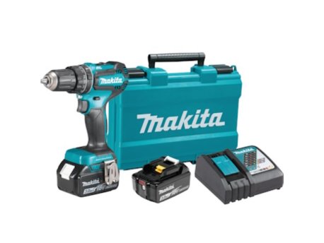 MAKITA Akumulatorska udarna bušilica-odvijač 18V LXT (DHP485RFE)