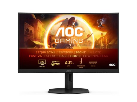 AOC C27G4ZXU FHD 280Hz USB Curved