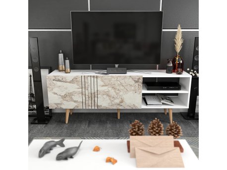 HANAH HOME TV polica Ronas White