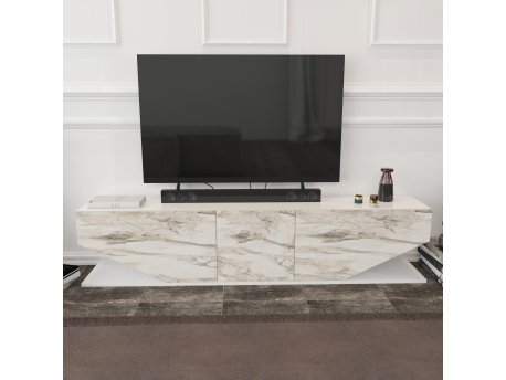 HANAH HOME TV polica Inci White