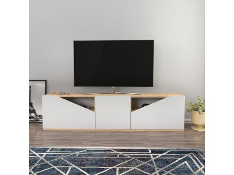 HANAH HOME TV polica Carson Oak White