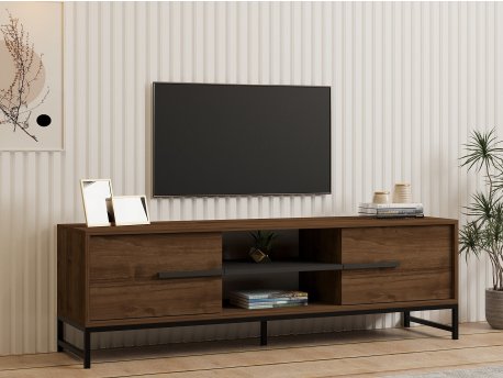 HANAH HOME TV polica Mono Walnut