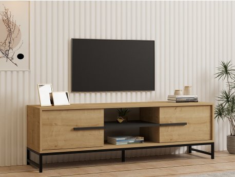 HANAH HOME TV polica Mono Sapphire Oak