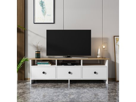 HANAH HOME TV polica Oslo White