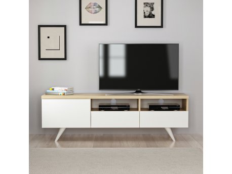HANAH HOME TV polica Bruksel White