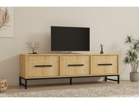 HANAH HOME TV polica Melody Sapphire Oak