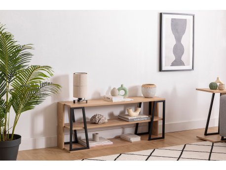 HANAH HOME TV polica Lissa RafliTv Stand Black