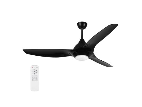 PROSTO Plafonski ventilator sa LED svetlom 132cm
