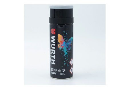 WURTH Boja u spreju, SIVA RAL7016, 400ml