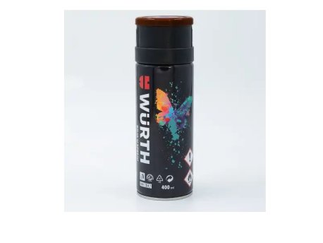 WURTH Boja u spreju, TAMNO BRAON RAL8019, 400ml