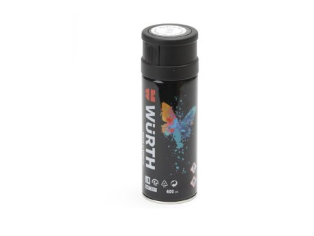 WURTH Boja u spreju, CRNI mat RAL9005, 400ml